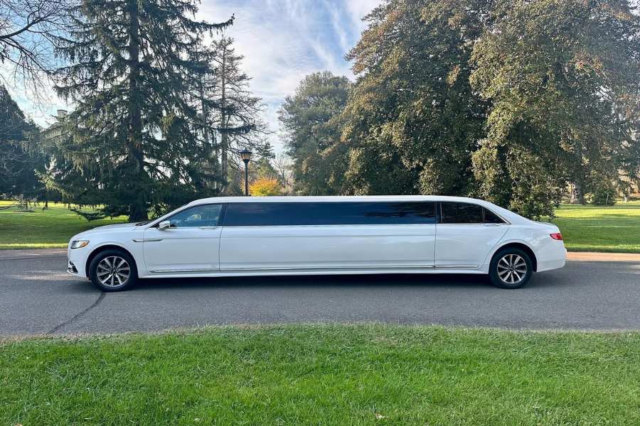 White Stretch Limo Rental Cleveland