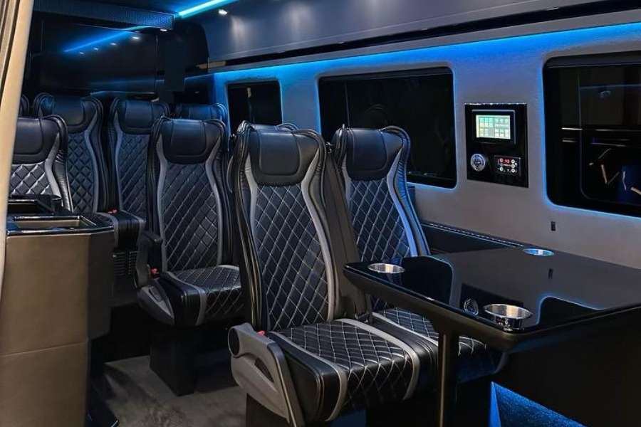 Executive Sprinter Van Interior